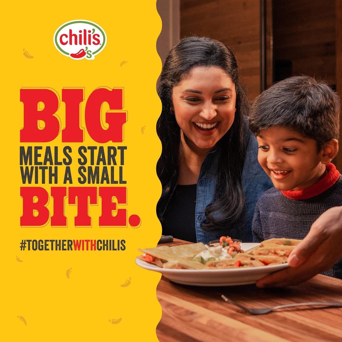 TL Modeling Agency child talent booked for a Chili's campaign